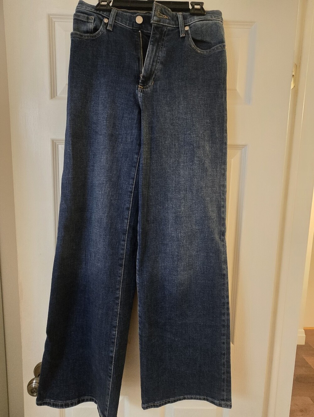 Banana Republic Women's High-Rise Wide Leg Jeans, Size 26